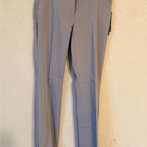 Apt. 9 Women's Straight-Leg Trousers in Light Gray